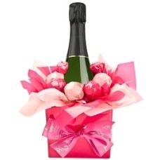 Champagne In Sweet Bouquet