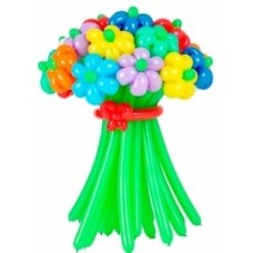 Colorful Bunch Of Balloons (15 flowers shaped)