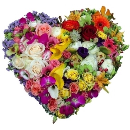 Strikingly Chic Heart