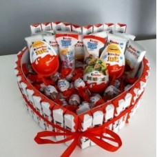 Heart Shape Kinder Box
