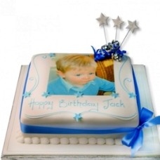 Square Photo Cake (15 persons / diameter 25 cm)