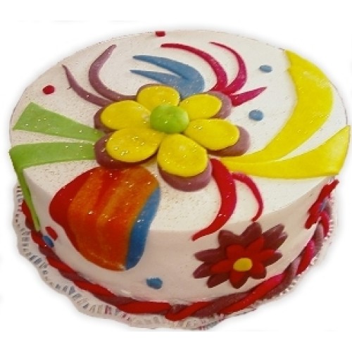 Colorful Cake Of Happiness (15 persons / diameter 25 cm)