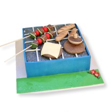 Birthday Cakes - BBQ cake