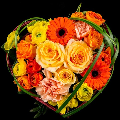 A bouquet of hearts