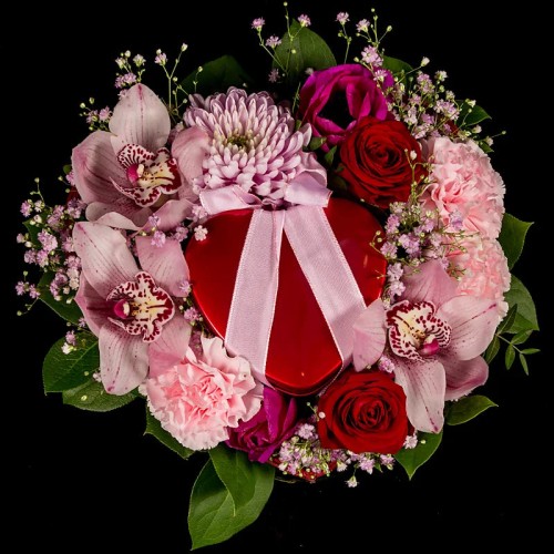 A bouquet of hearts