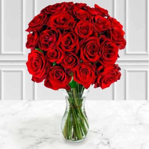 Two Dozen Red Roses