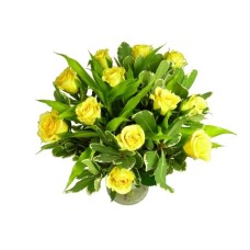 Deluxe Yellow Roses