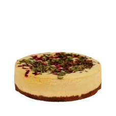 Raspberry Pistachio Cheesecake