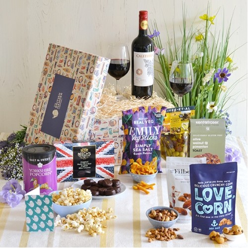 Luxury Vegan Food and Wine Hamper