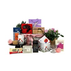 Special Grandmother Basket With Flowers