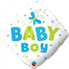 Baby Boy Dragonflies Balloons (Half-Dozen)