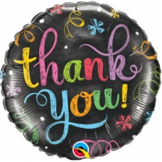 Thank You Swirls Balloons (Dozen)