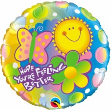 Hope You're Feeling Better Soon Balloons (Dozen)