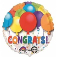 Congrats Bouquet Balloons (Dozen)