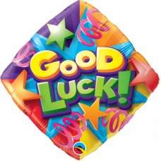 Good Luck Stars Balloons (Dozen)