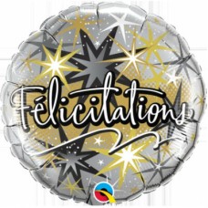 FÃ©licitations Stars Balloons (Dozen)