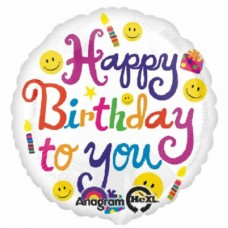 Happy Birthday To You Balloons (Dozen)