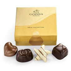 Godiva® Gold Ballotin 4Pc - (Set Of 6)