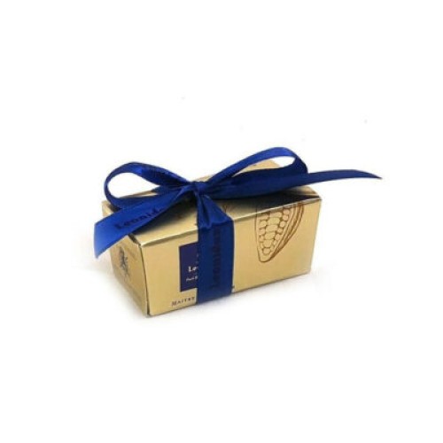 Leonidas Gold Ballotin Navy Ribbon 2pc (set of 6)