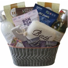 Blue Lagoon Spa Gift Basket
