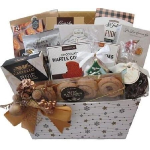 Let it Snow Gift Basket
