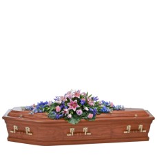 Graceful Tribute Coffin Spray