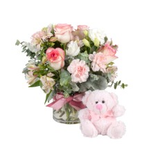 Newborn Pink Flowers (Premium)