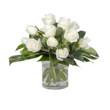 Eternal Roses in White