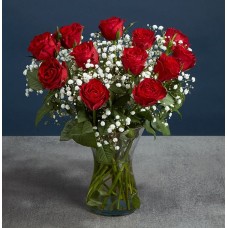The Classic Red Rose Bouquet