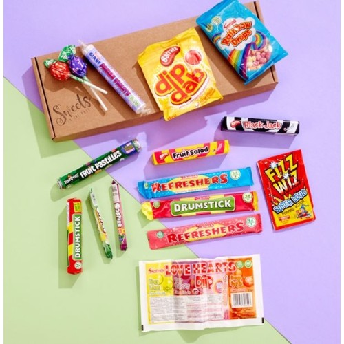 Sweets In The Post - Retro Sweets Box
