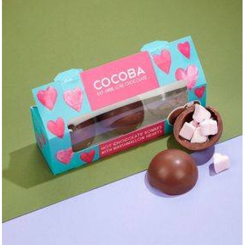 Heart Chocolate Bombs