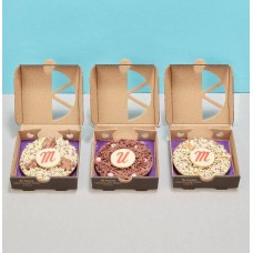 Mum Chocolate Pizza Trio