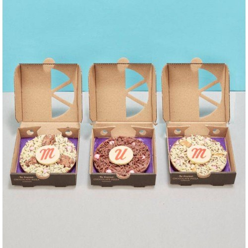 Mum Chocolate Pizza Trio