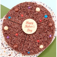 Father's Day Chocolate Pizza