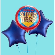 You're My Superhero Balloon Trio