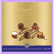 Lindt Swiss Luxury Selection Chocolate Box 143g