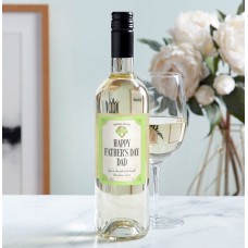 Happy Father's Day Sauvignon Blanc - Personalised