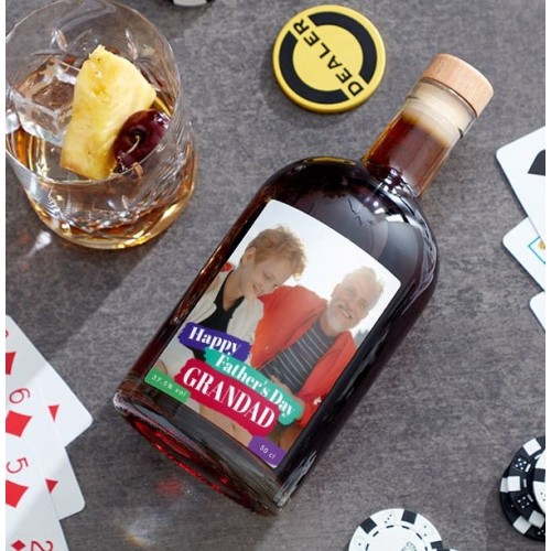 Happy Father's Day Grandad Photo Upload Rum