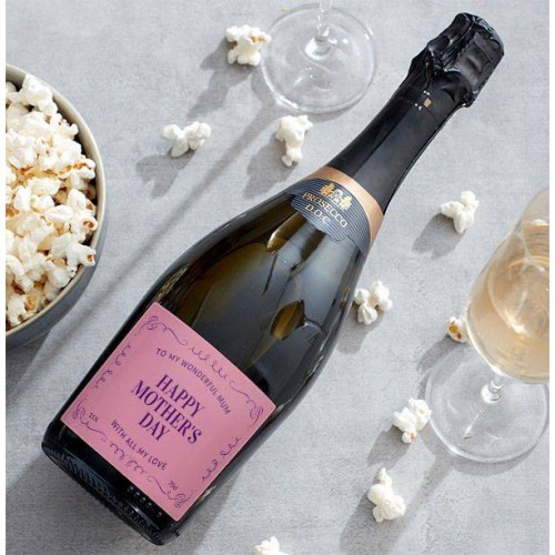 Happy Mother's Day Personalised Prosecco