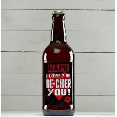 I Love To Be Be-Cider You Personalised Cider - Multi Pack