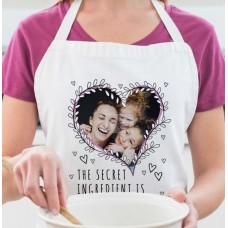 Secret Ingredient Is Love Photo Apron