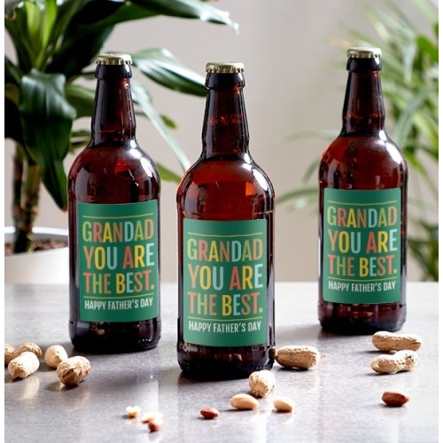 Grandad You Are The Best 3 Pack of Beer