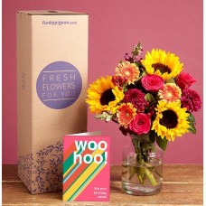 The Sunflower Brights Bouquet