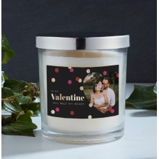 You Melt My Heart Photo Candle