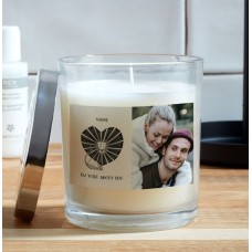 I'm Wild About You Personalised Candle