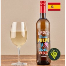 Come Pulpo y Bebe Vino AlbariÃ±o White Wine