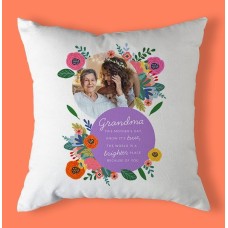Cancer Research UK Grandma Photo Upload Cushion