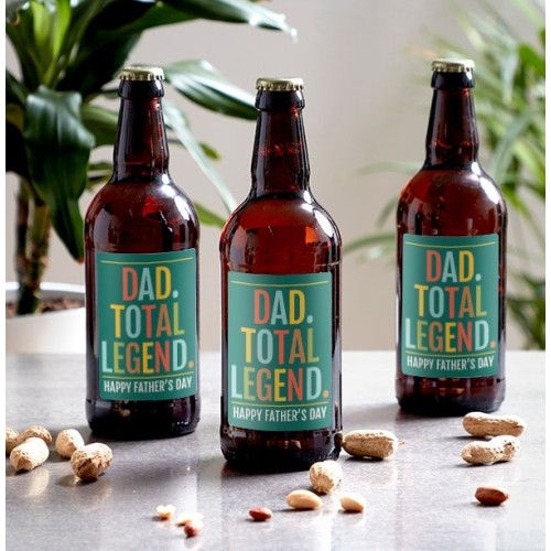 Dad Total Legend 3 Pack of Beer