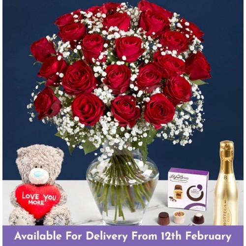 Abundance Red Rose Gift Set