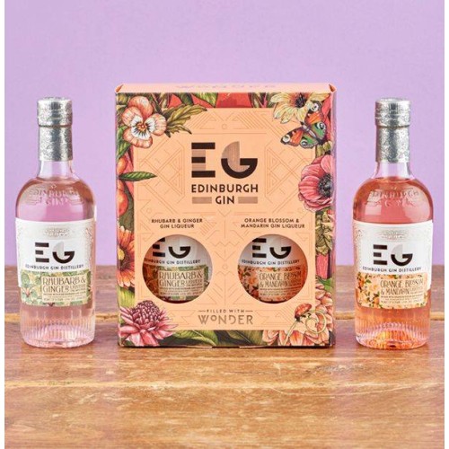 Edinburgh Gin Liqueur Gift Pack 2 x 20cl